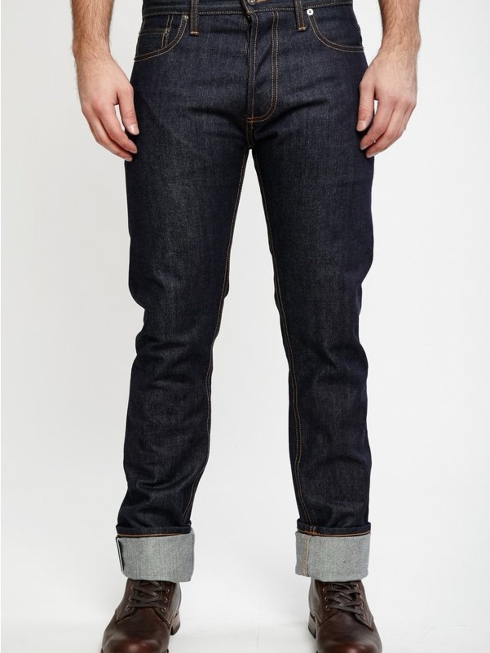 3Sixteen ST-100x Slim Tapered Indigo Selvedge Denim men’s 31 x 36